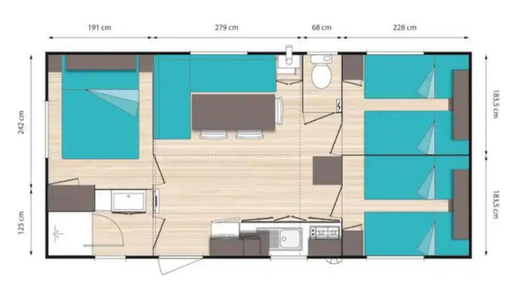 Mobilhome Proche Puy Dufou La Boissiere-de-Montaigu ภายนอก รูปภาพ